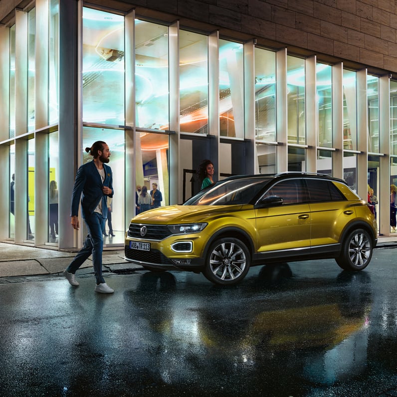 The new VW T-Roc with the car subscription from Clyde